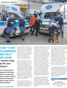 40 jaar van 't Hof Aluminium